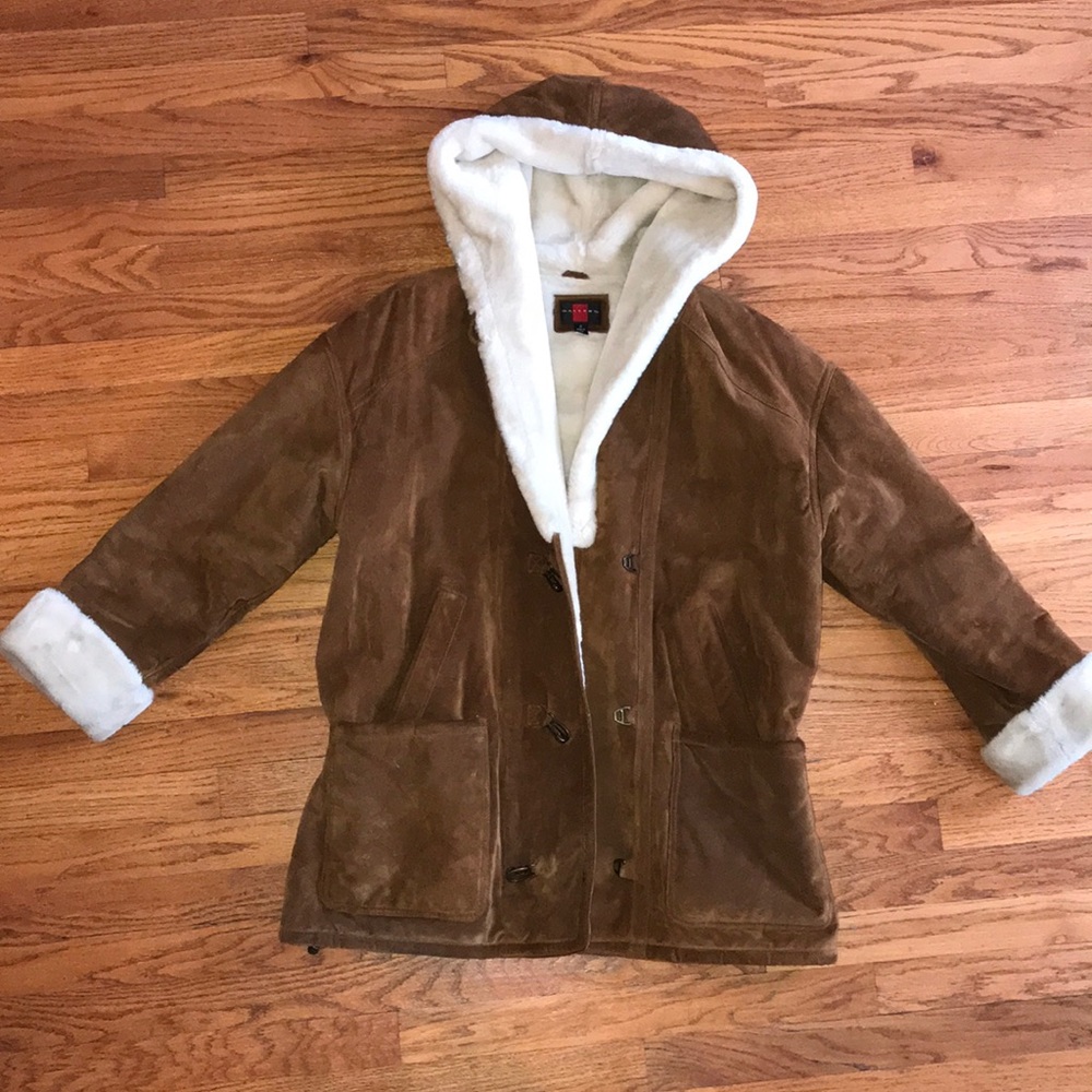 Authentic Suede Jacket! Perfect For Cold Days!! - image 1